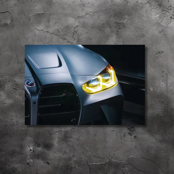 LEDART BMW M4 NEON Poster