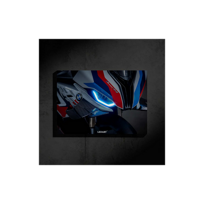 LEDART BMW M1000RR NEON Poster