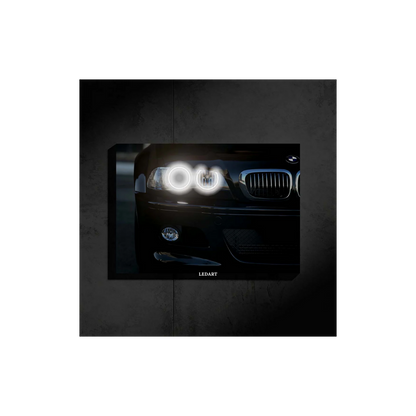 LEDART BMW M3 NEON Poster