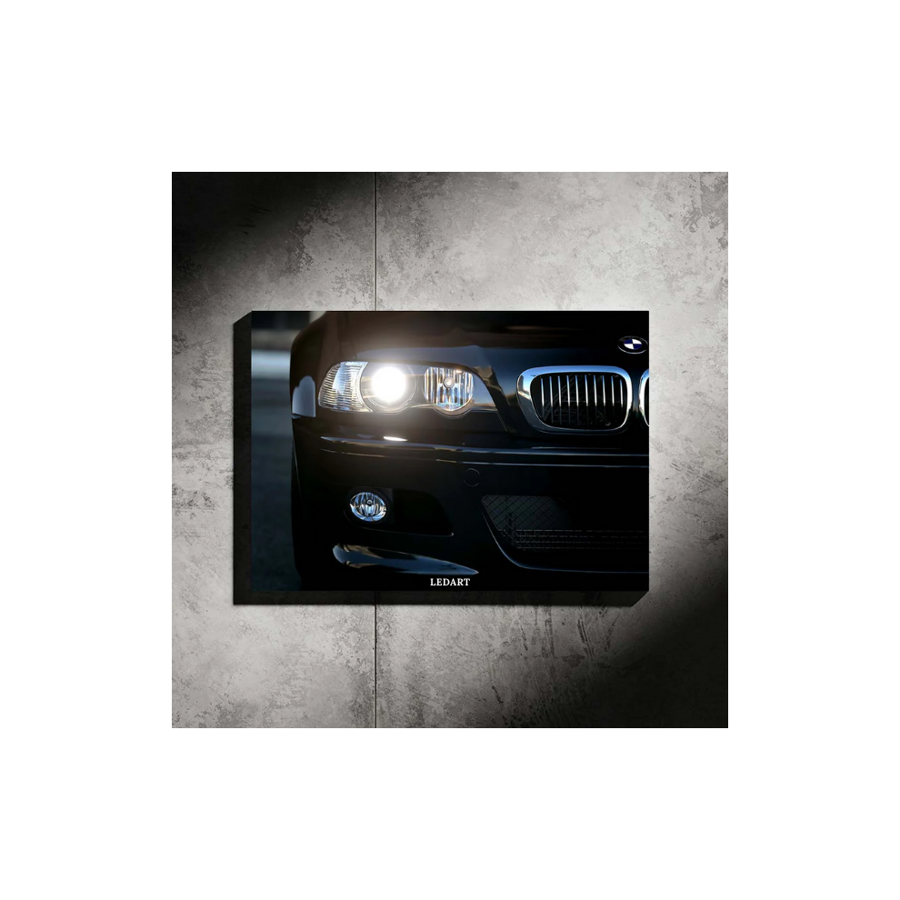 LEDART BMW M3 NEON Poster