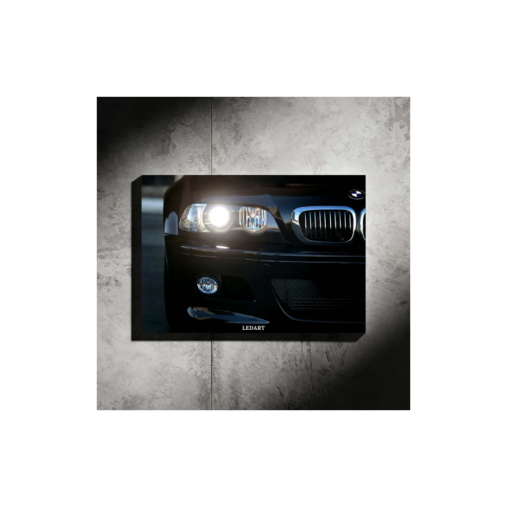 LED ART BMW M5 NEON LED Poster