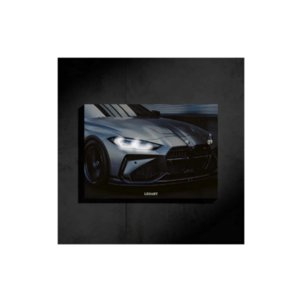 LEDART Ford Mustang Shelby GT NEON Poster