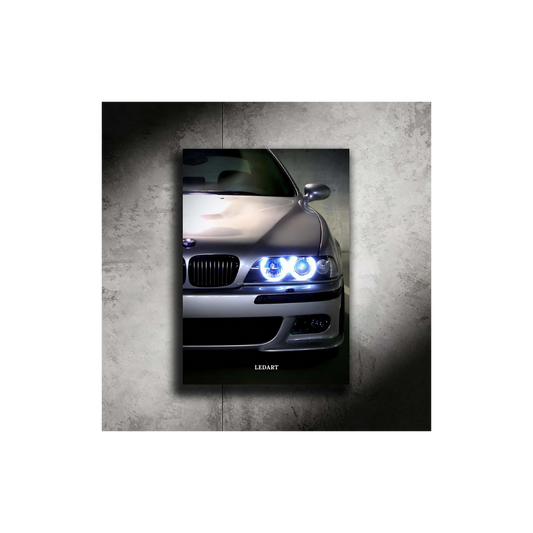 LEDART BMW M5 E39 Poster