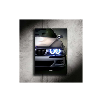 LEDART BMW M5 E60 V10 NEON Poster