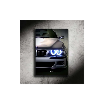 LEDART BMW M4 NEON Poster