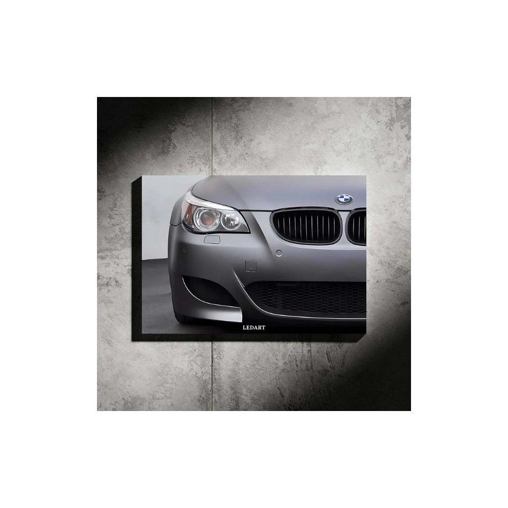 LEDART BMW M5 E60 V10 NEON Poster