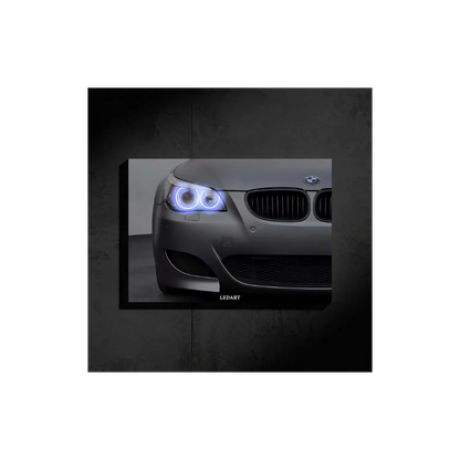 LED ART BMW M2 E92 V8 NEON Poster