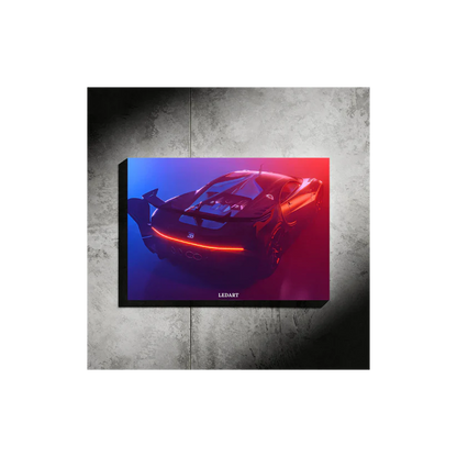 LEDART BMW M5 E60 V10 NEON Poster