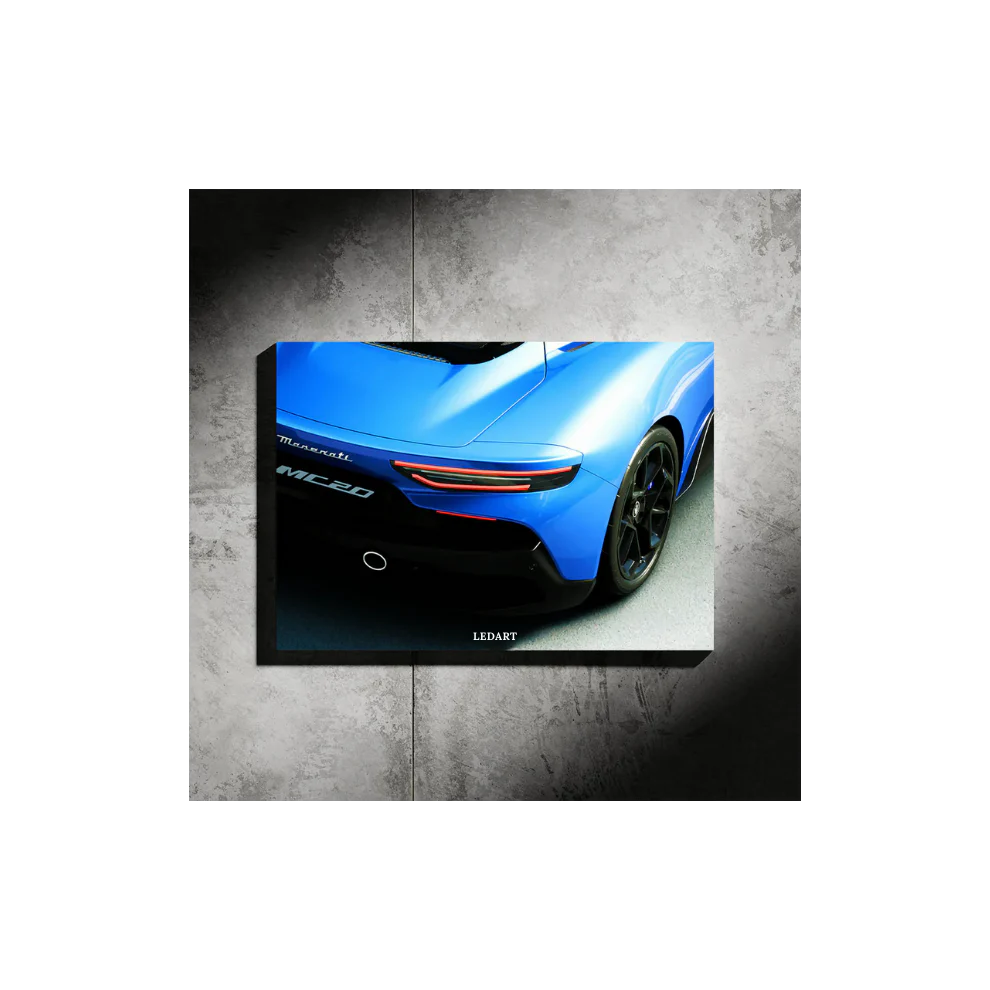 LEDART BMW CSL 3.0 NEON Poster