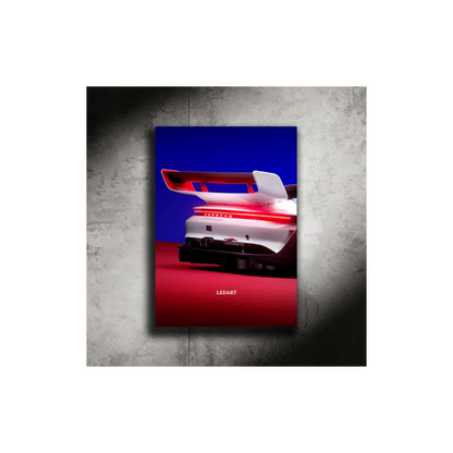 LEDART Peugeot 208 NEON Poster