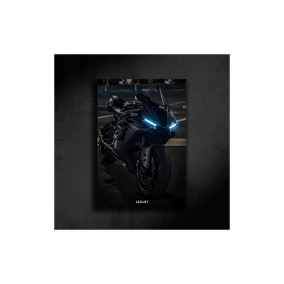 LEDART Yamaha R1 NEON Poster