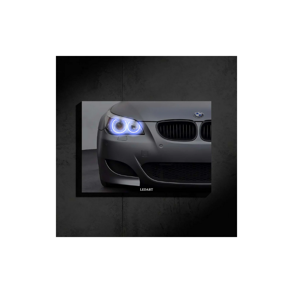 LEDART BMW M5 E60 V10 NEON Poster