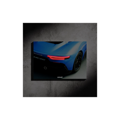 LEDART BMW M4 NEON Poster