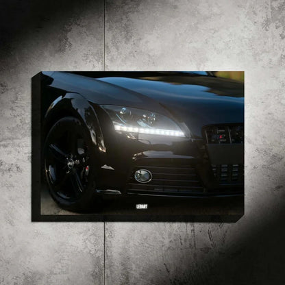 LED ART AUDİ R8 V10 GT FİNAL NEON Poster