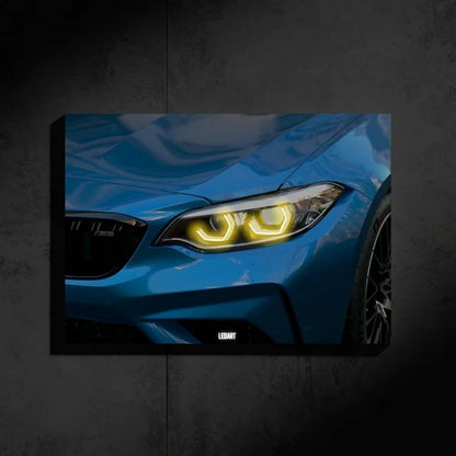 LED ART BMW M2 NEON Poster