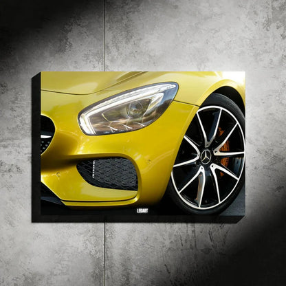 LEDART Mercedes CLS AMG 63  NEON Poster