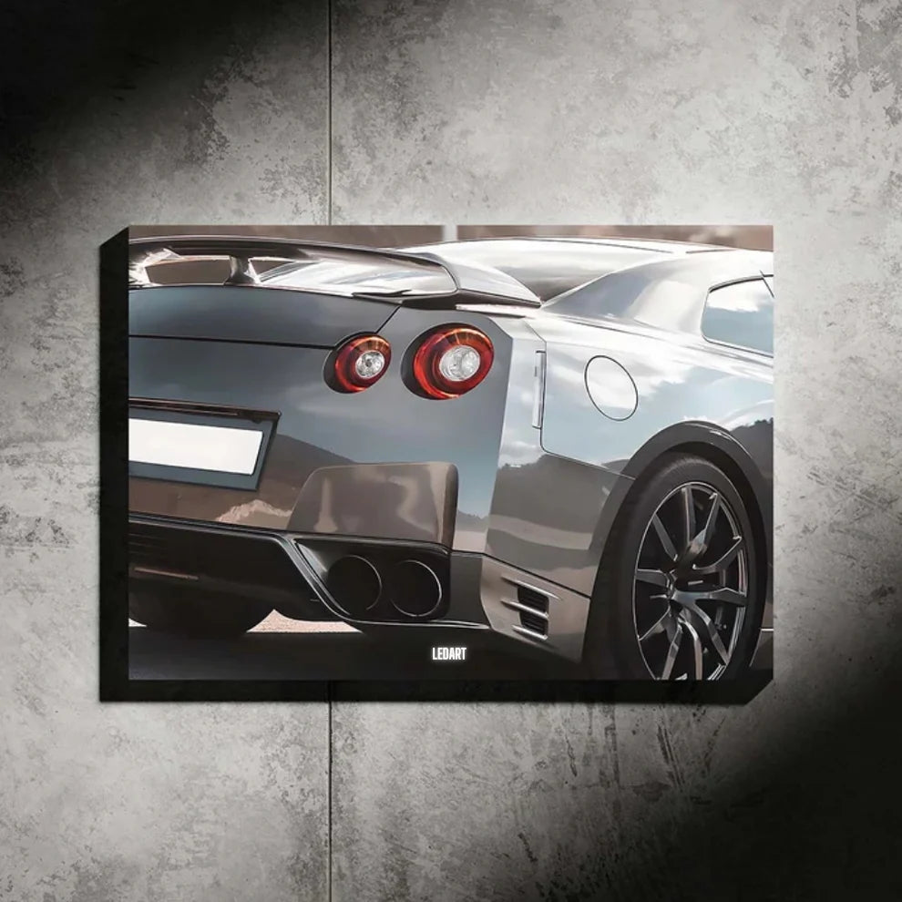 LED ART CHEVROLETC7 ZR1 NEON Poster