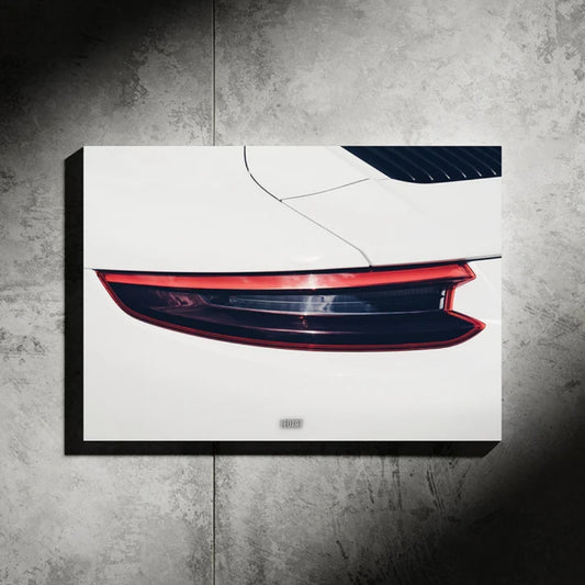 LED ART PORSCHE 911 NEON Poster